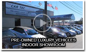 Pre-Owned Luxury Vehicles Indoor Showroom